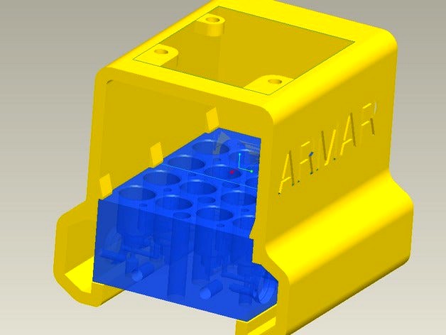 Ventilblock mit Abdeckung by formatc1702