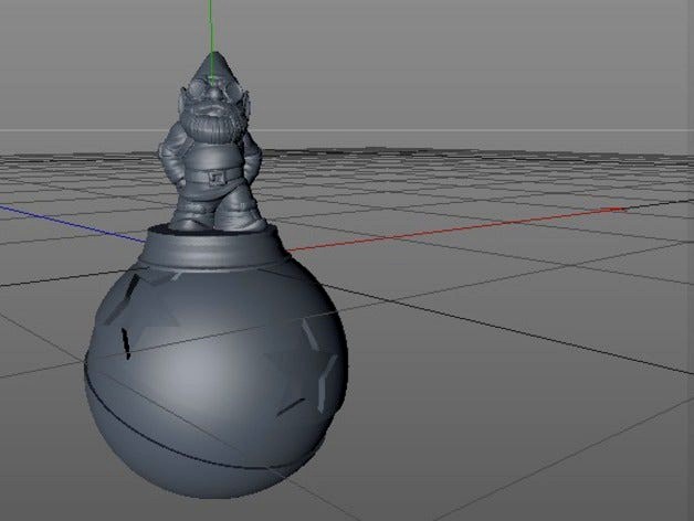 Balancing Gnome  by BasicJohn