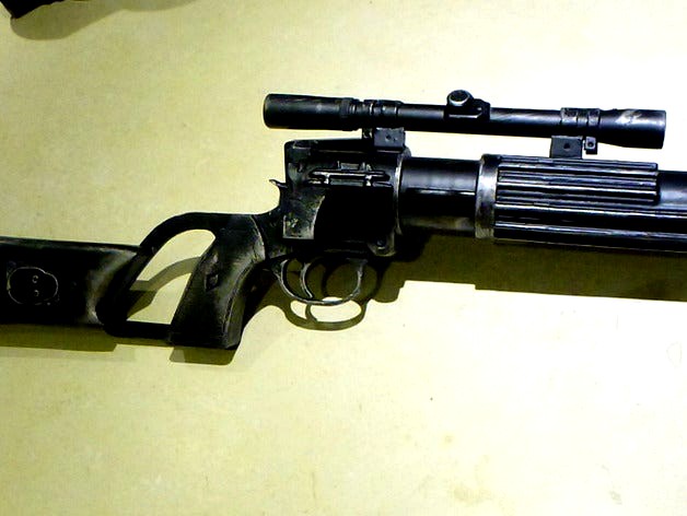 Boba Fett EE-3 carbine blaster rifle  by AprilStorm