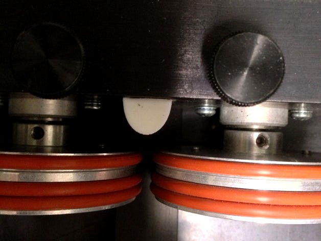 Epilog Laser Rotary Attachment Butt Stop by T311