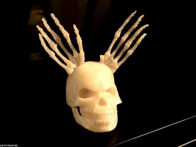 Skull with Antlers (somehow) by FMMT666