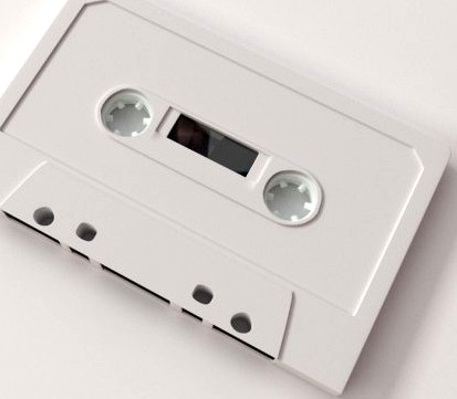 Audio Cassette 3D Model