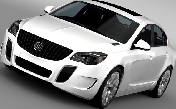 Buick Regal GS 2015 3D Model