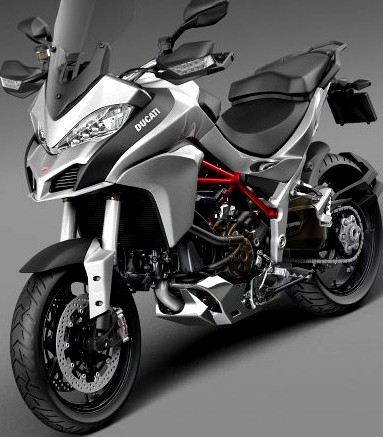 Ducati Multistrada 1200 2015 3D Model