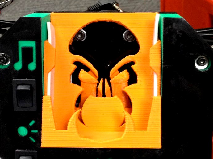 Skull iPhone Holder by OpenSourceClassroom