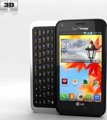 LG Enact VS890 3D Model