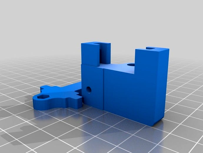 Prusa i3 z endstop fine adjuster by isque