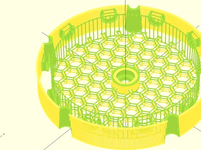 Magnetic Planetary Gear by tobiaskornmayer