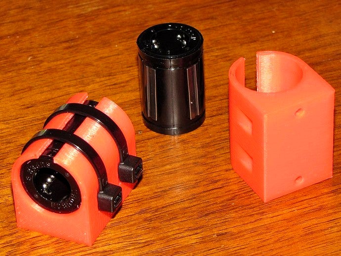 Compact Thomson Super 8 Ball Bushing Block (bearing block) by the_digital_dentist