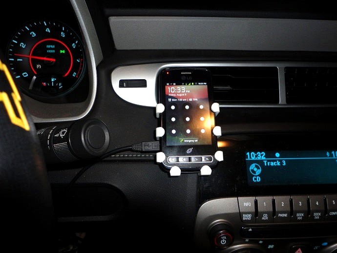 LG Optimus Q Phone Vent Mount by uumeran