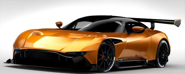 Aston Martin Vulcan 2016 3D Model
