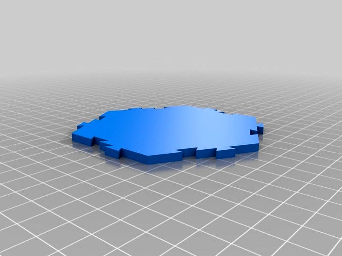 Interlocking Hex Tile by HoloPed