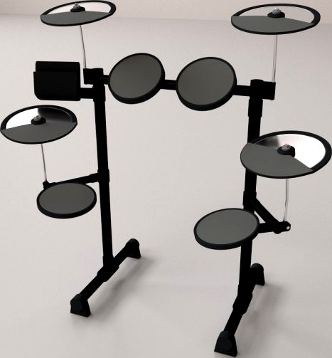 Electronic Drum 3D Model