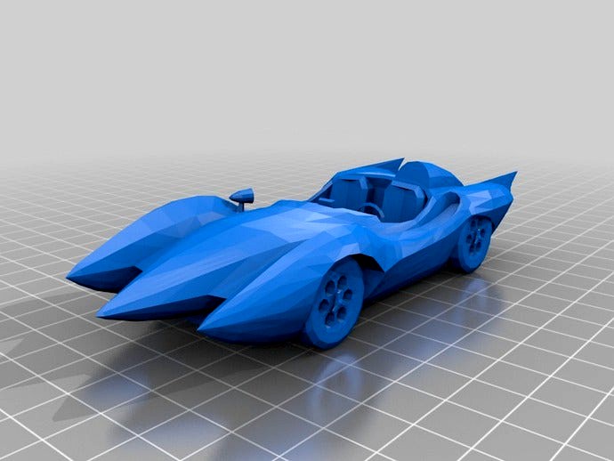 Mach 5 (car from Speed Racer) by Gadmek