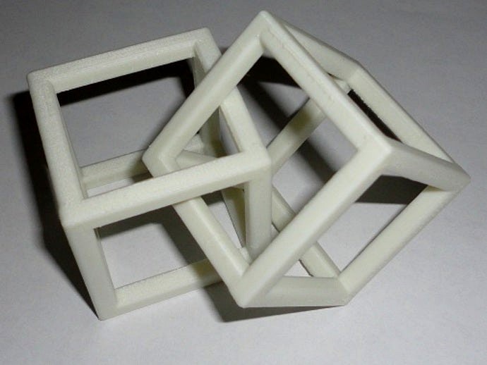 Linked Cubes by uumeran