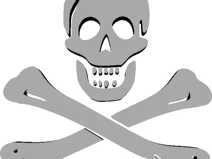 Skull and Bones (Jolly Roger) by BY_CRC