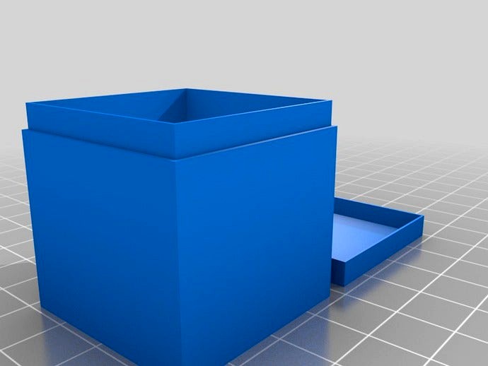 Thin Nested Boxes (with Lids) by QuantumConcepts