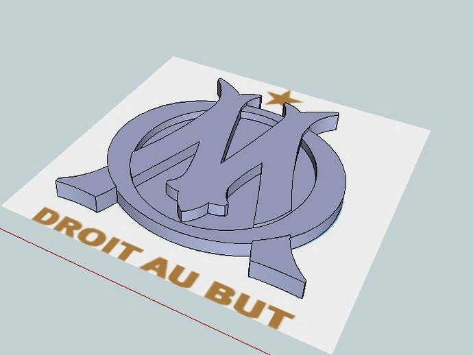 Olympique de Marseille - logo v2 by Lothaire