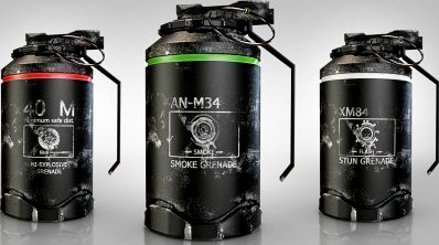 Grenades pack 3D Model