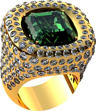 Ring 4156 3D Model
