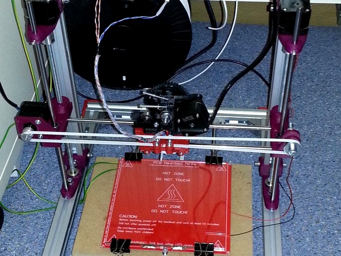 Yet Another RepRap Style Printer by mblaster