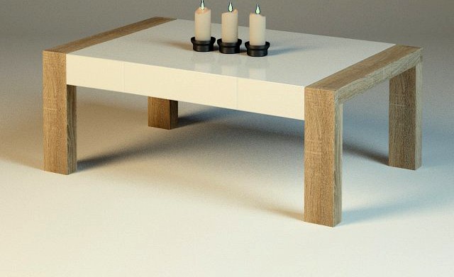 Table Takoma Halmar 3D Model