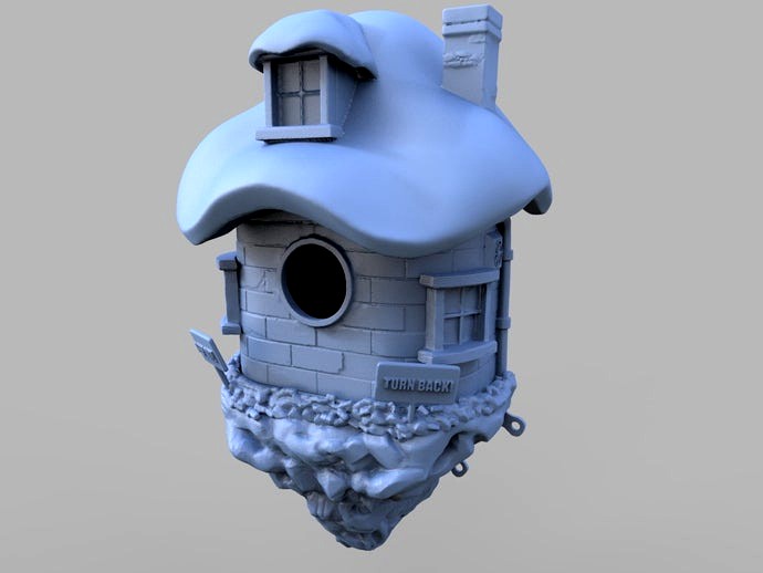 Dwarf Birdhouse by DiMarzio
