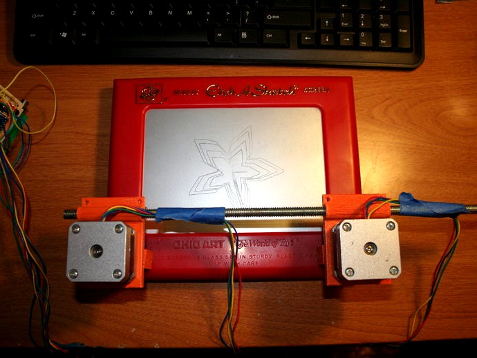 Etch-a-Sketch Bot by FinucaneDesignLLC