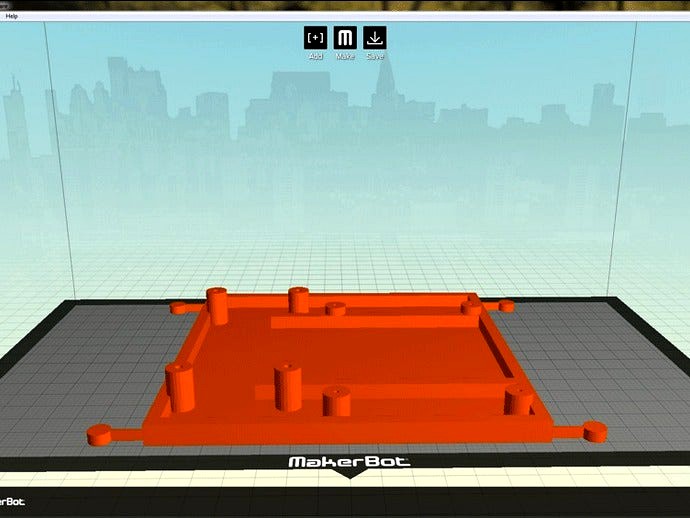 Pico-ITX motherboard mount by adrianmarlow