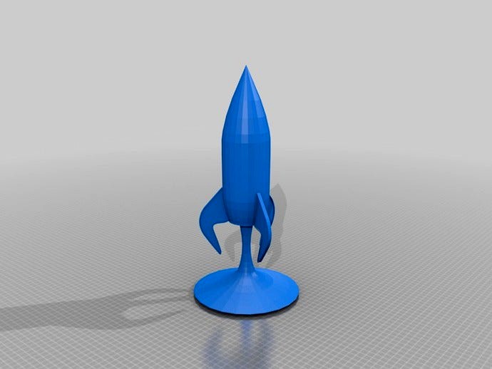 Desktop Rocketship by LiamMartin