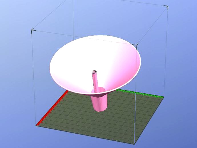 Cone with Air outlet by Model_Pirat
