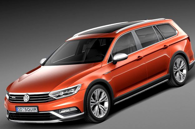 Volkswagen Passat Alltrack 2016 3D Model