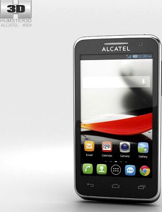 Alcatel One Touch Evolve Black 3D Model