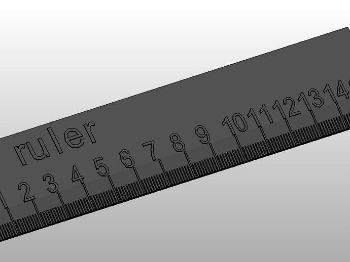 Customizable ruler by stu121