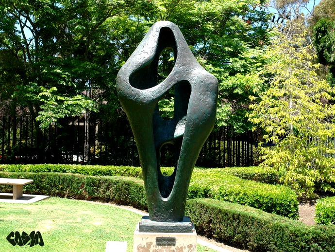 Figure for Landscape by Barbara Hepworth, 1960 by CosmoWenman