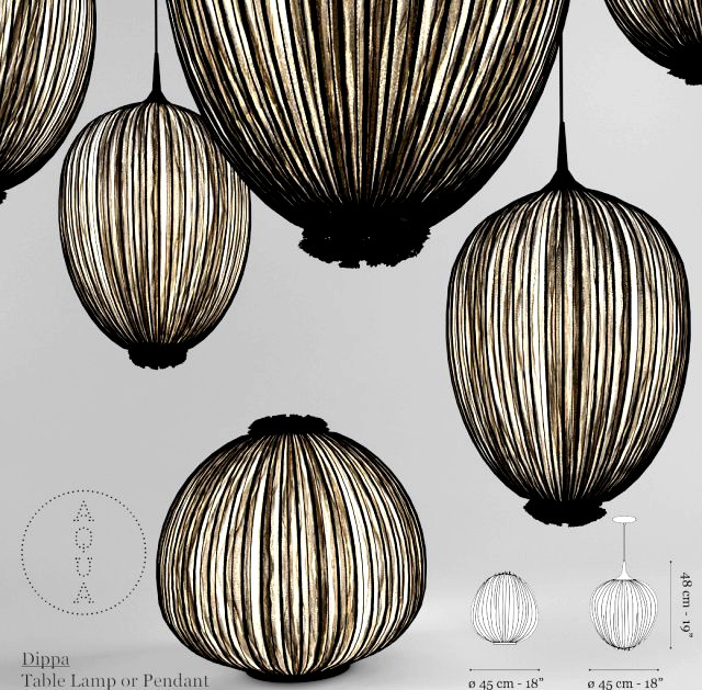 Aqua-Creations DippaTable Lamp or Pendant 3D Model