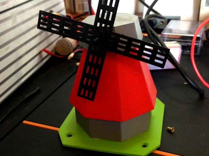 Windmill - Driven Model for steam engines by AmmoMike83