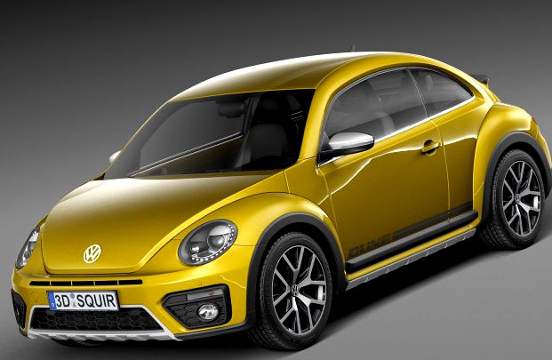 Volkswagen Beetle Dune 2016 3D Model