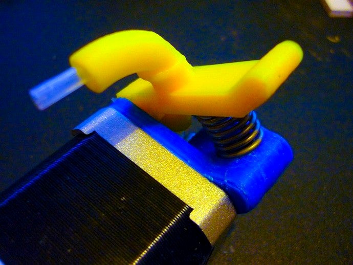 Andys NEW-Spring Loaded Extruder with Filamentguide for 1,75mm und 3mm Filament by AndreasNe