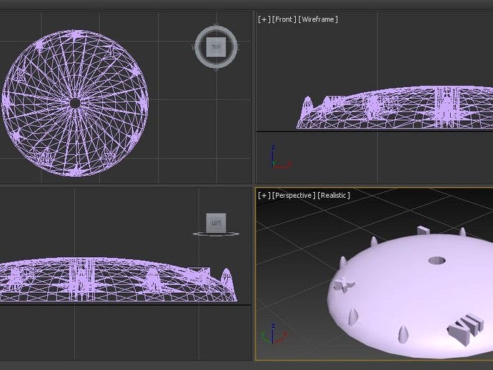 CNC Clock face  by tom0