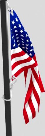Flag USA 3D Model