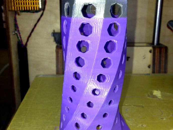 Sea Creature Vase (Grasshopper3D exercise) by MINIFACTURE