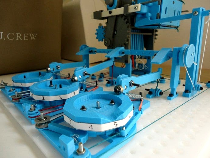 The Turbo Entabulator - a 3D-printable, fully mechanical computer by chris