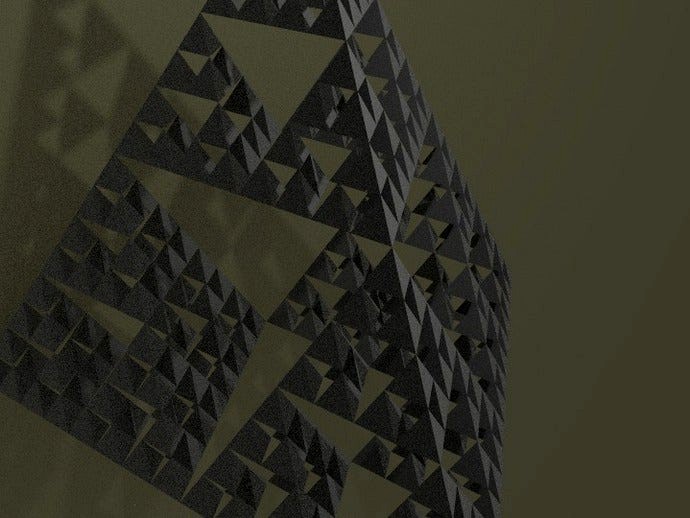Sierpinski pyramid classic (not printable) by prokator
