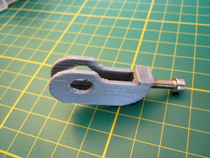 Makergear Prusa simple X-axis belt tensioner by Prestonf