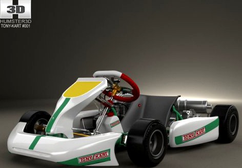 Tony Kart Rocky EXP 2014 3D Model