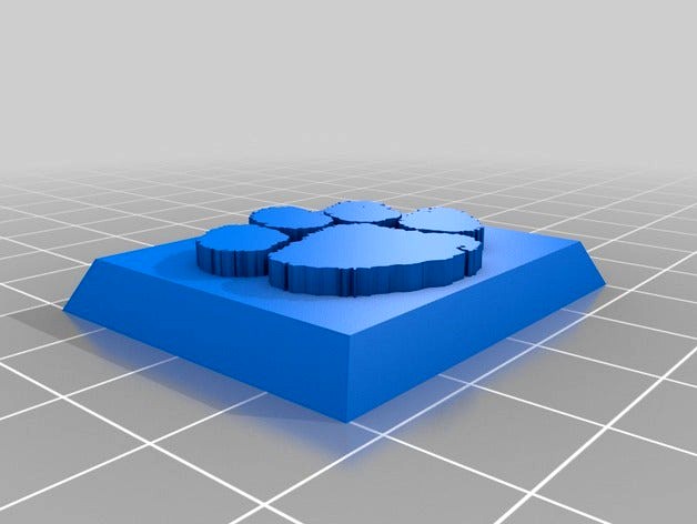 Clemson Tiger Paw by PDC3D