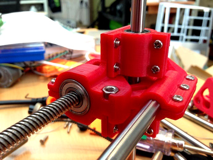 X-axis idler for linear stepping motor. by jspark