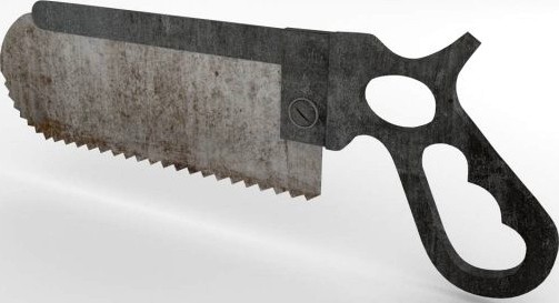 Bone Saw 3D Model