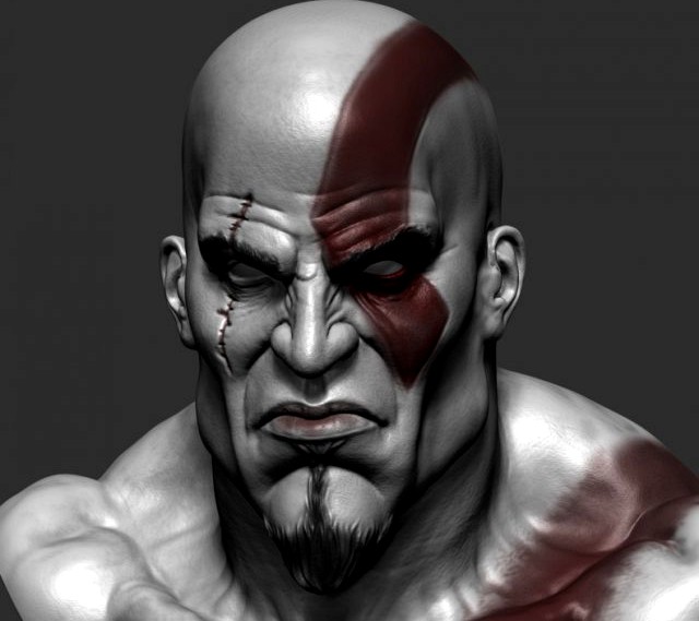 Kratos 3D Model